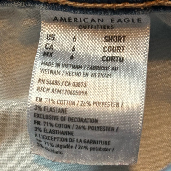 AMERICAN EAGLE SUPER HIGH RISE EXTRA STRECH JEGGINGS - Picture 7 of 8